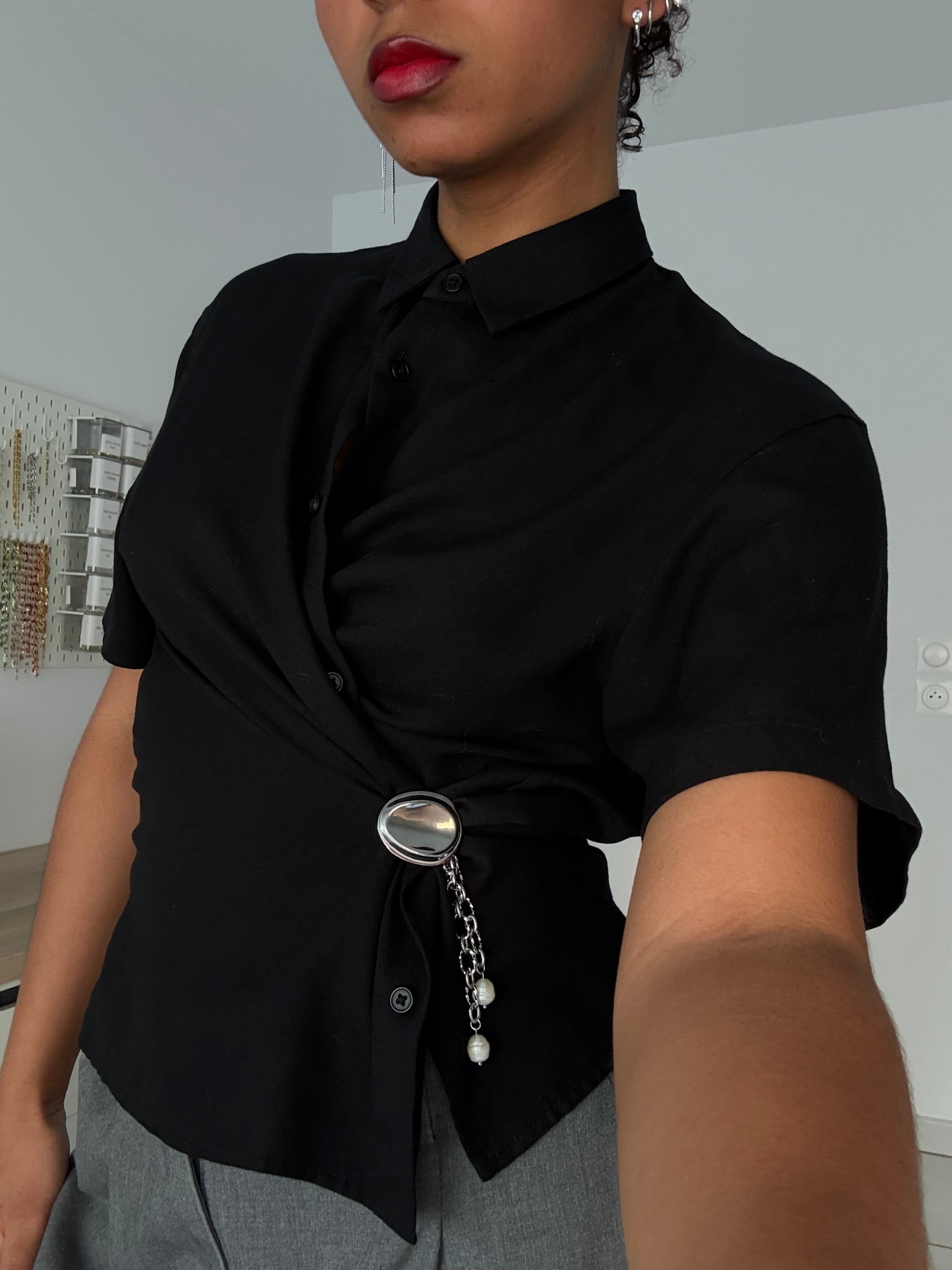 COLLIER-CRAVATE LORA